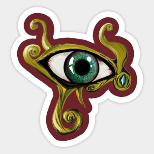 Eye of God Horus Sticker